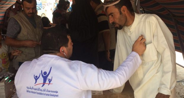نشاط المفرزة الطبية للنازحين في محافظة صلاح الدين